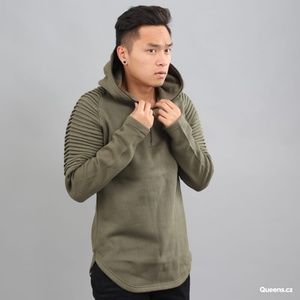 URBAN CLASSICS-Men's XL Olive Green Hoodie